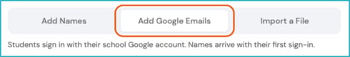 add google emails