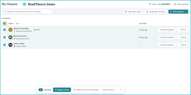checkbox select all