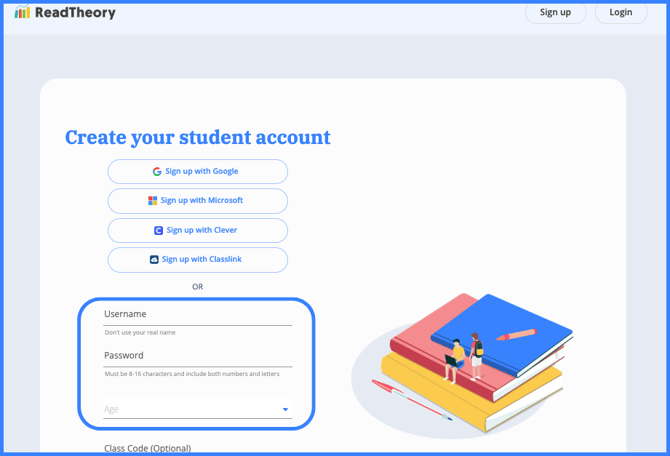 create own username