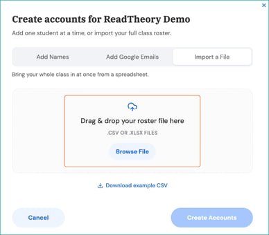 drag and drop file here