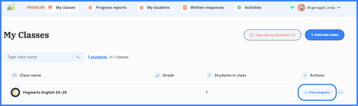 How to View Student Progress